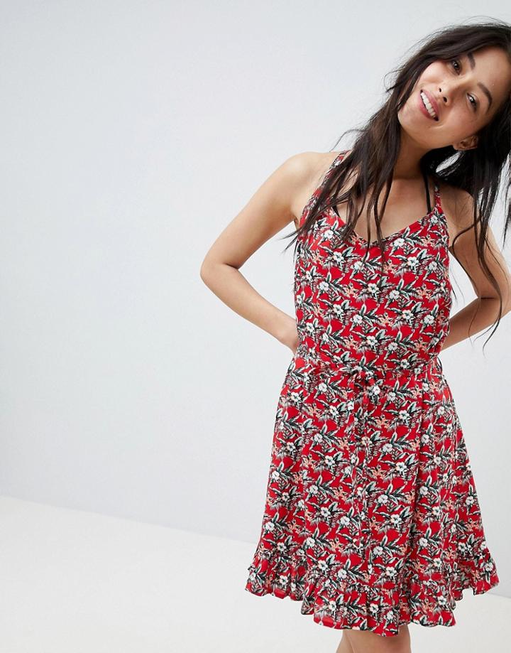 Oasis Tropical Print Beach Dress - Multi
