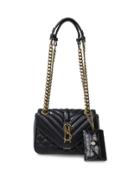 Steve Madden Bcarmel Shoulder Bag In Black Quilt