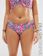 Marie Meili Gwendolen Plus Size Bikini Bottoms - Pink