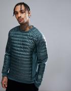 66 North Oxi Powerstretch Crew Neck Sweater In Green - Green