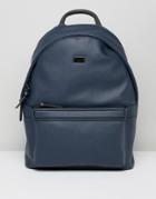 Ted Baker Sagrada Backpack In Crossgrain - Navy