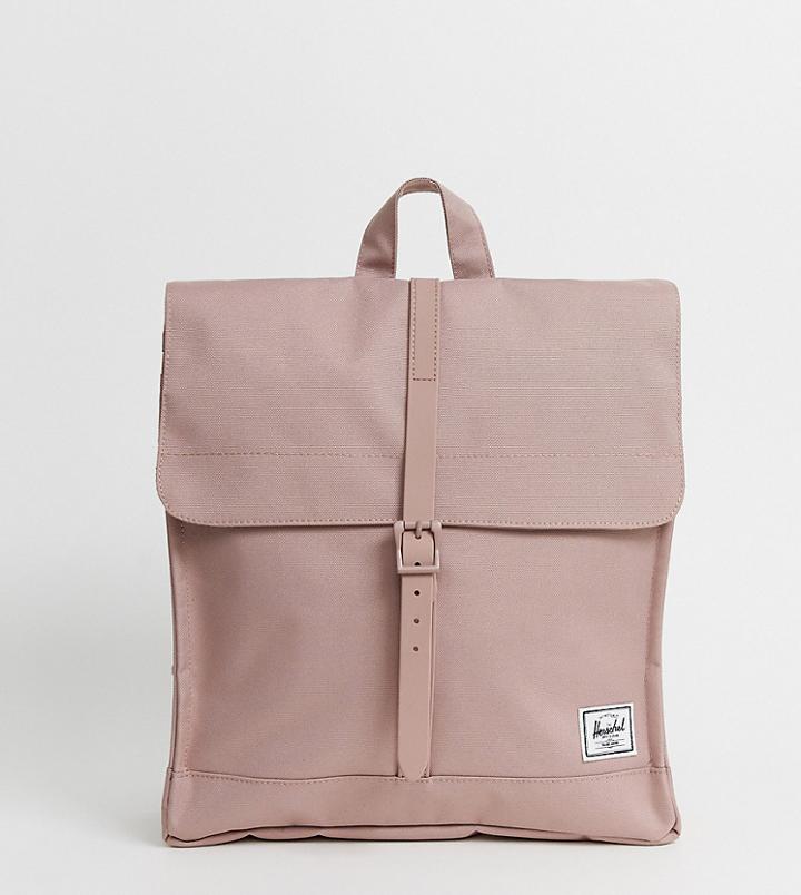 Herschel City Backpack In Ash Rose
