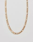 Aldo Chain Necklace In Gold - Silver