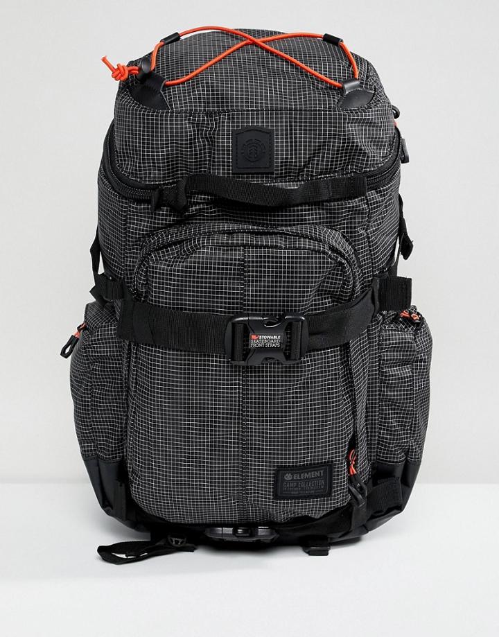 Element Explorer Backpack In Black - Black