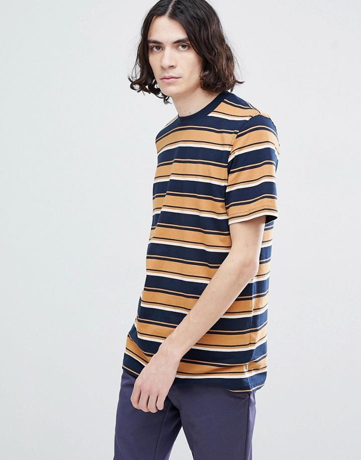 Lee Bold Stripe T-shirt - Navy
