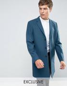 Number Eight Savile Row Overcoat - Blue