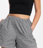 Collusion Boxer Short In Black And White Gingham - Part Of A Set-multi