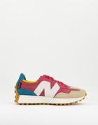 New Balance Premium 327 Sneakers In Pink Multi