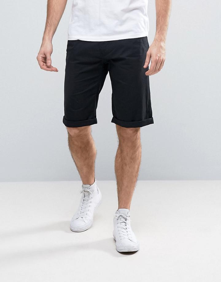 Esprit Chino Shorts In Black - Black
