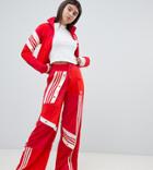 Adidas Originals X Danielle Cathari Deconstructed Track Pants In Red - Red