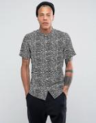 Systvm Rita Revere Collar Shirt - Black