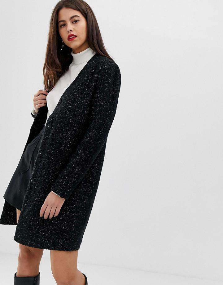 Vila Slim Coat-black