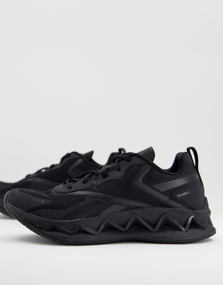 Reebok Zig Elusion Energy Sneakers In Black