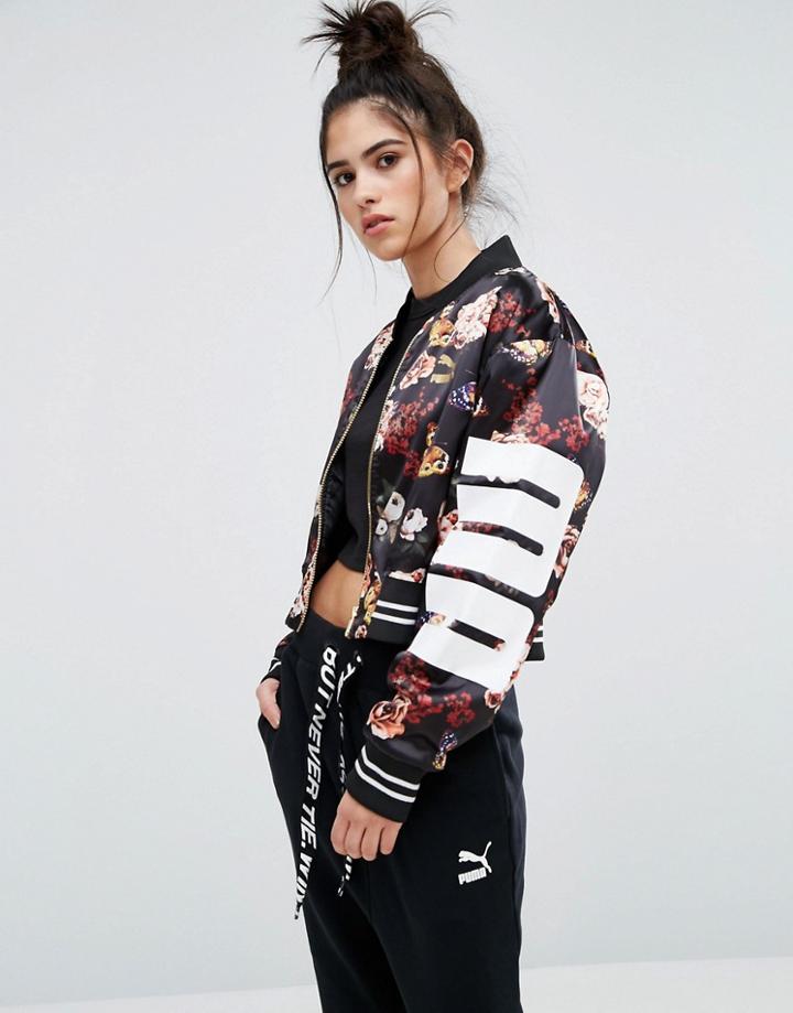 Puma Statement Bomber Jacket - Black