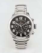 Tommy Hilfiger Trent Chronograph Stainless Steel Strap Watch 1791054 -