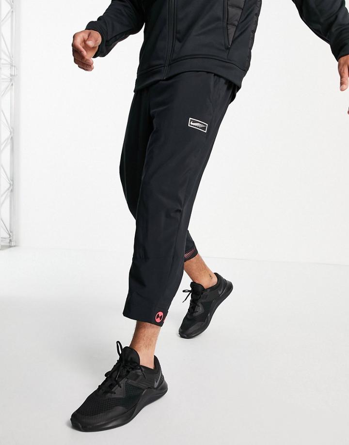 Nike Training Sport Clash Sweatpants In Black