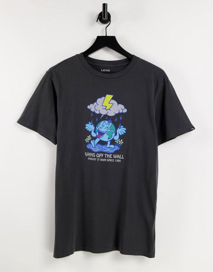 Vans Rain Or Shine T-shirt In Black