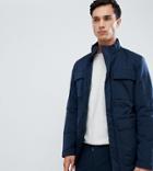 Selected Homme Technical Jacket With Thinsulate Lining And Multimedia Pocket - Navy