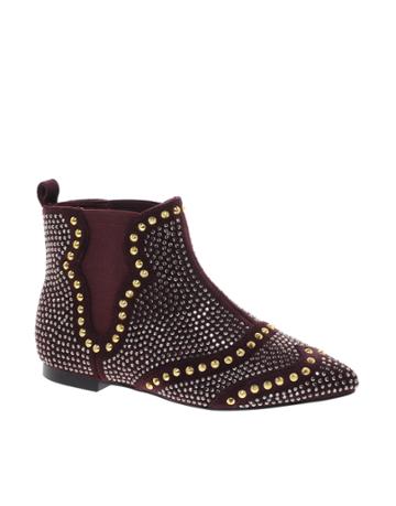 Asos Audition Studded Ankle Boots