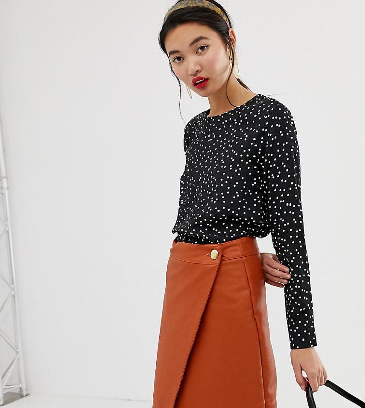 Warehouse Blouse In Polka Dot - Multi