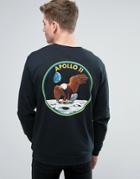 Asos Sweatshirt With Nasa Apollo Print - Black