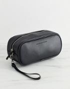 French Connection Faux Leather Toiletry Bag
