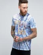 Asos Relaxed Fit Band T-shirt With Vintage Guns N Roses Print And Tie