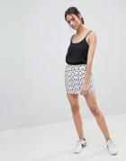 Neon Rose Eye Skirt - Multi