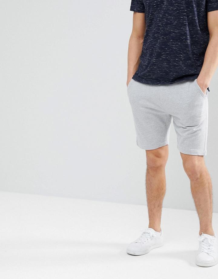 D-struct Basic Jersey Shorts - Gray