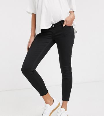 Topshop Maternity Jamie Skinny Jeans In Black