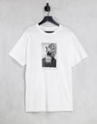 New Love Club Christmas Pug T-shirt-white