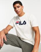 Fila Eagle T-shirt In Ecru-white