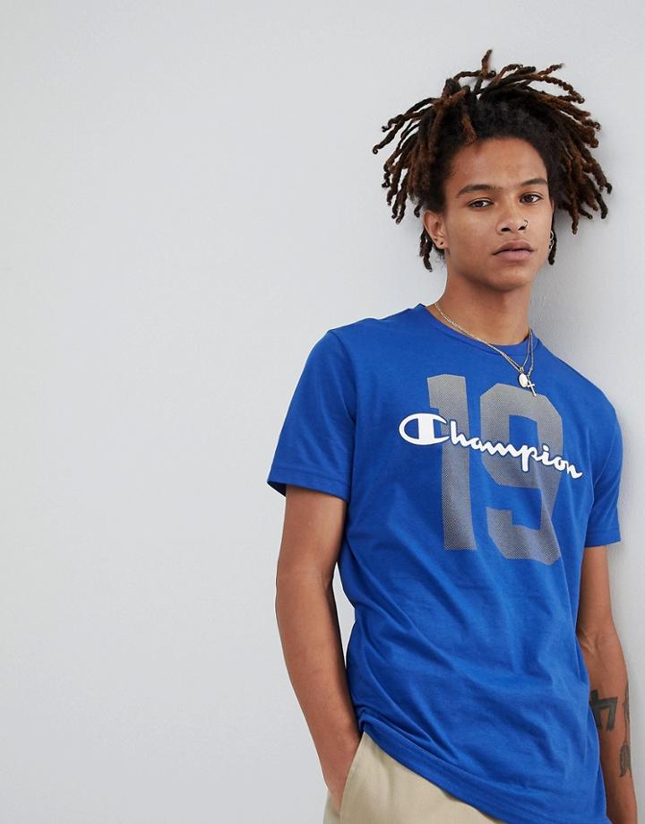 Champion Logo T-shirt - Blue