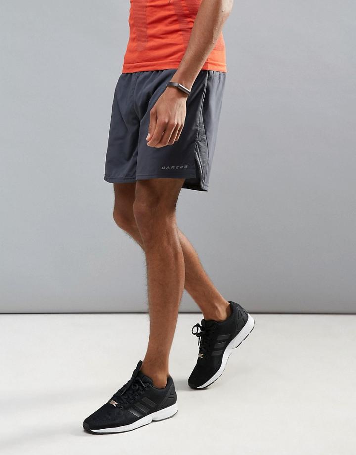 Dare 2b Digress 7 Running Shorts - Gray