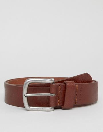 Esprit Leather Belt - Brown