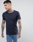 Boss Orange By Hugo Boss Tooles Basic Crew T-shirt Navy - Navy