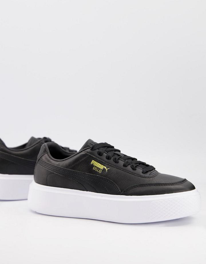 Puma Osla Maja Sneakers In Black