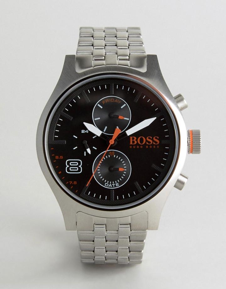 Boss Orange By Hugo Boss Amsterdam Bracelet Watch In Silver 1550024 - Silver