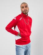 Kappa Foligno Training Sport Half Zip Sweatshirt - Red