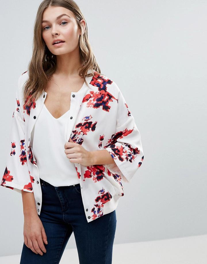 B.young Bennica Bomber Jacket - Red