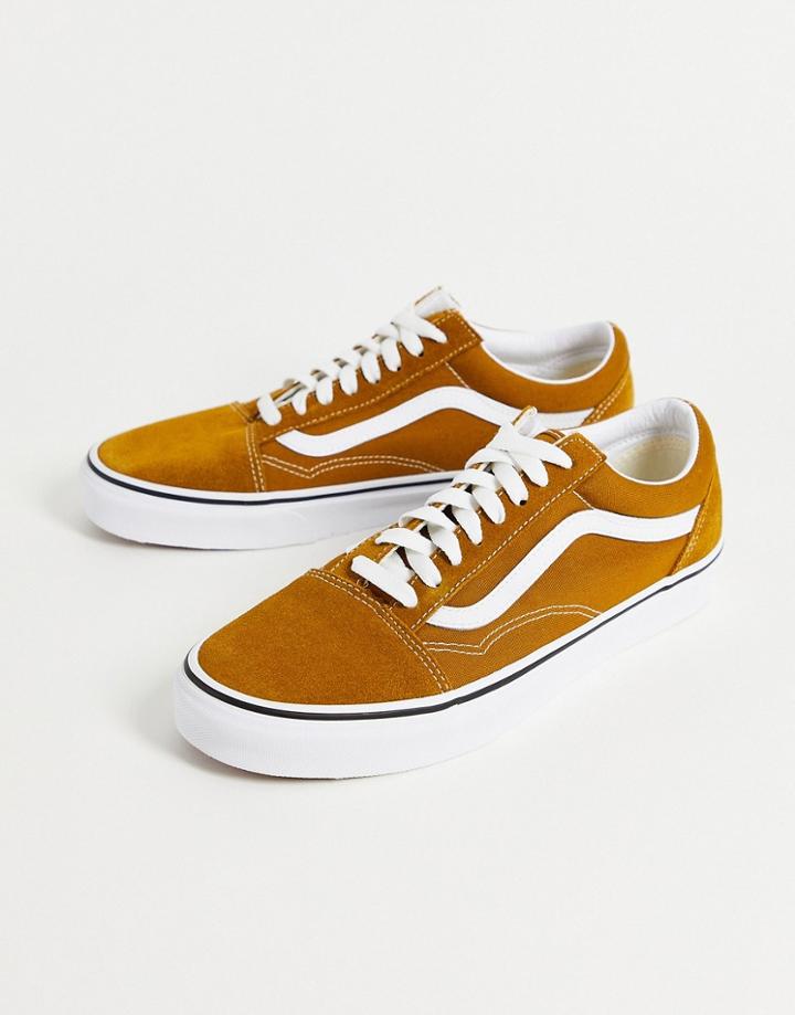 Vans Old Skool Sneakers In Golden Brown
