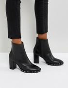 Allsaints Studded Ankle Boots - Black