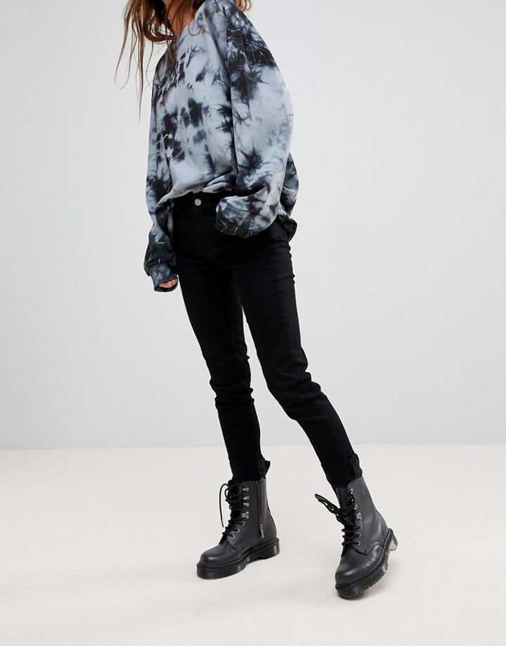 Uncivilised Superstretch Skinny Jeans - Black