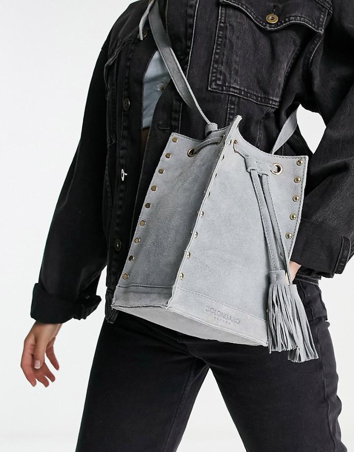 Bolongaro Trevor Joplin Bucket Bag In Gray
