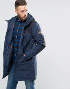 The North Face Insulated Mountain Parka In Navy - Navy
