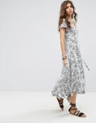 Lira Floral Maxi Beach Dress - Multi