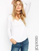 Asos Tall The New Forever T-shirt With Long Sleeves - Black