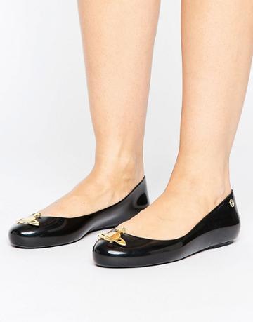 Vivienne Westwood For Melissa Space Love Orb Pumps - Black