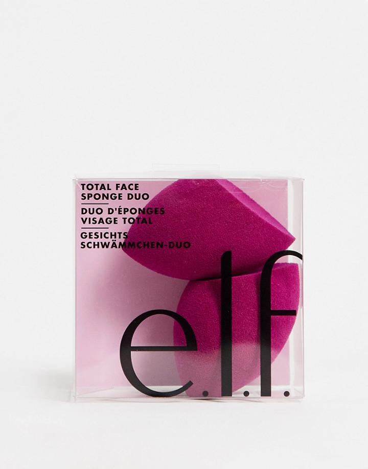 E.l.f. Total Face Sponge Duo-no Color