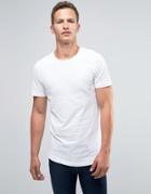 Jack & Jones Premium Longline T-shirt - White